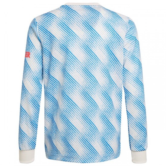 Camisola Manchester United Equipamento Segundo 2021-2022 Manga Comprida